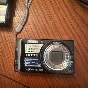 Sony Cyber-Shot Digital Camera - Black